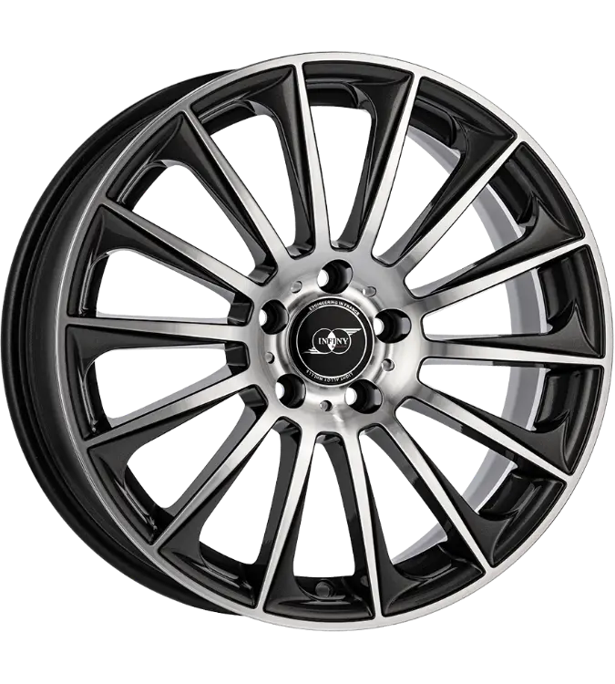 Infiny Individual STUTTGART Gun Metal Machined 9,50x19 5x112,00 ET48,00