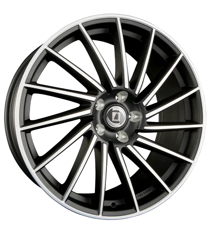 DIEWE BRIOSA BLACK MACHINED 8,50x19 5x114,30 ET48,00