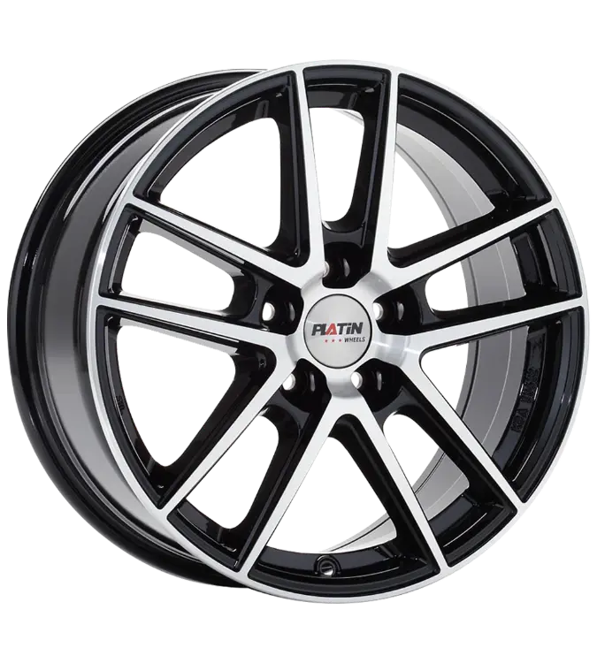 PLATIN Wheels P 73 Black Polished 6,50x16 5x114,30 ET38,00