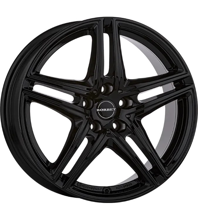 Borbet XR black 7,00x16 5x120,00 ET31,00