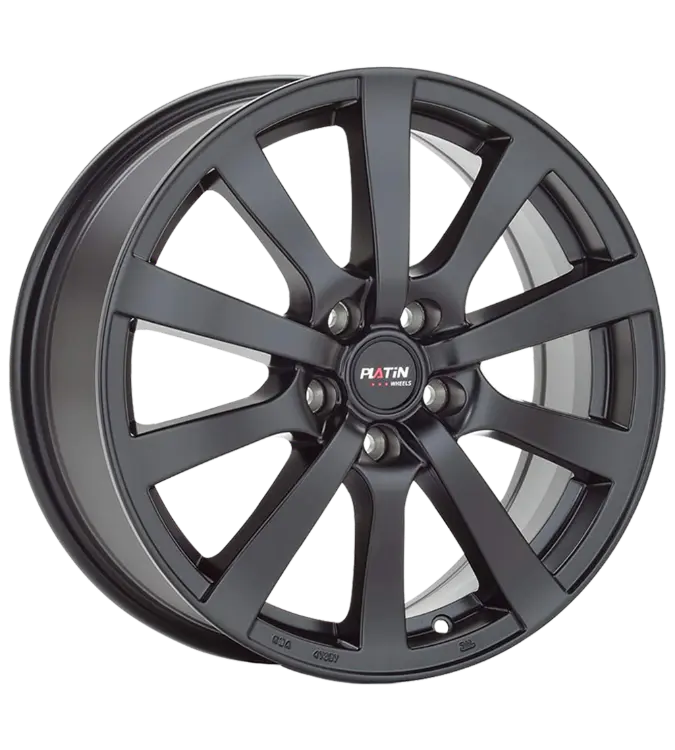 PLATIN Wheels P 58 Matt Black 8,00x18 5x112,00 ET45,00