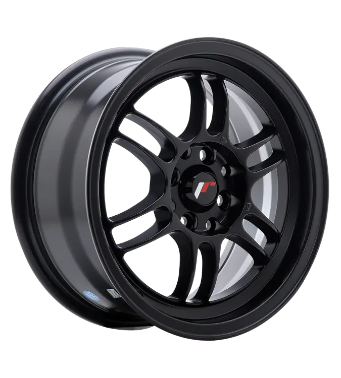 JR Wheels JR7 Matt Black 7,00x16 4x100,00 / 4x114,30 ET38,00