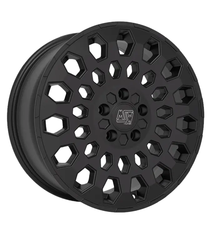 MSW 99 VAN Matt Black 8,00x18 5x108,00 ET45,00