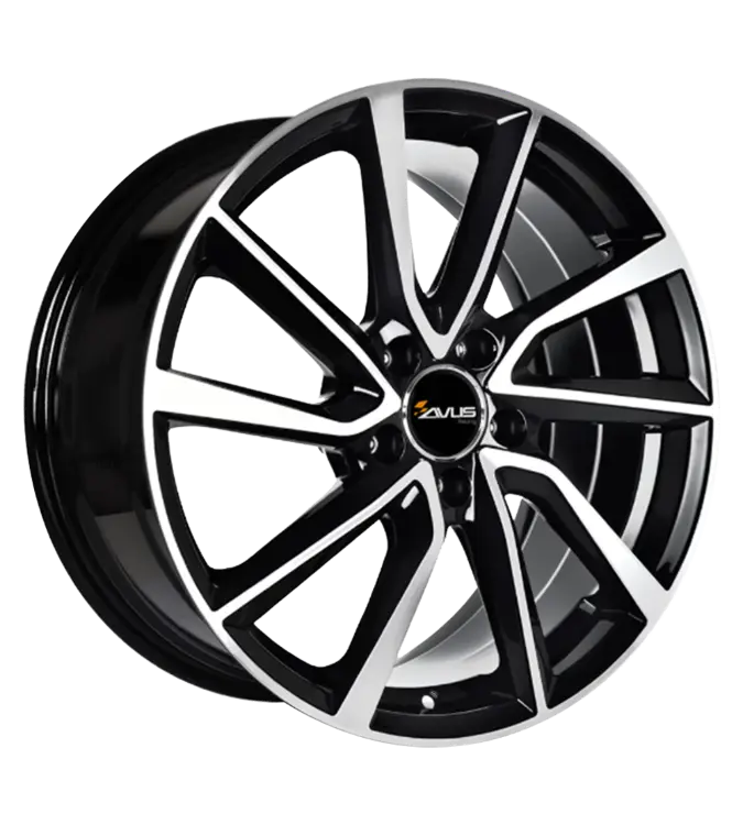 AVUS Racing AC-518RD1 - Black Polished 6,50x16 5x112,00 ET42,00
