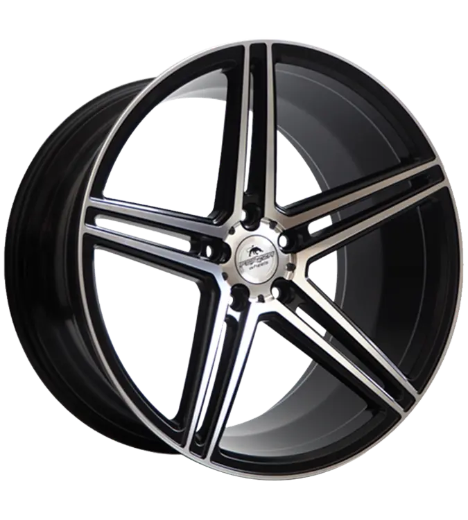 FORZZA Bosan Black Matt Faced Machined 8,50x19 5x114,30 ET35,00