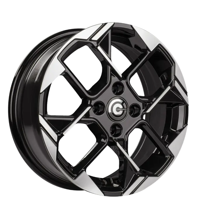 Carbonado Zombie Black Polished 6,00x15 4x100,00 ET40,00