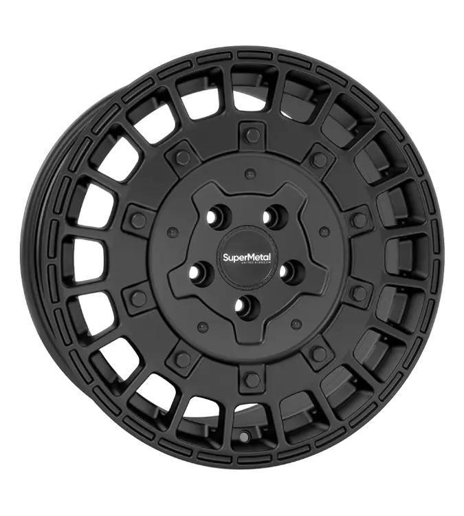 SuperMetal Rig Black matt 7,50x17 5x112,00 ET42,00