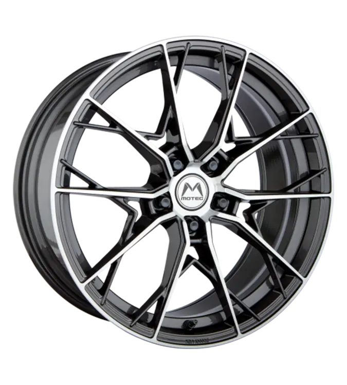 MOTEC Wheels MCR7-BLAZE Gunmetal Polished 8,50x19 5x112,00 ET43,00