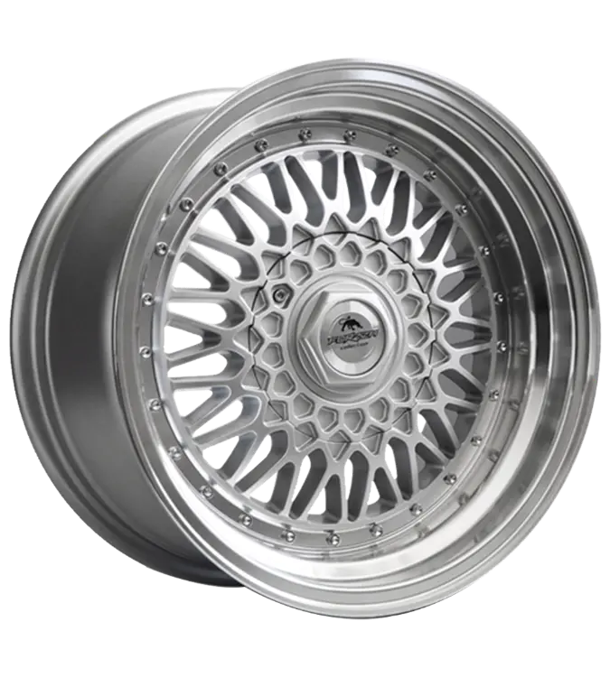 FORZZA Malm Silver Lip Machined 8,00x15 4x100,00 / 4x108,00 ET20,00