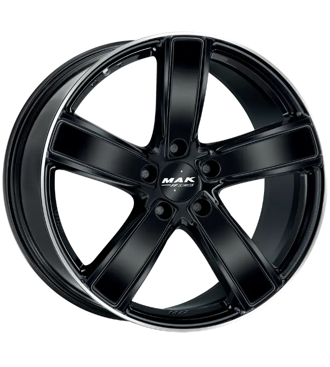 MAK Turismo-D FF Black Lip Mirror 10,00x21 5x130,00 ET50,00