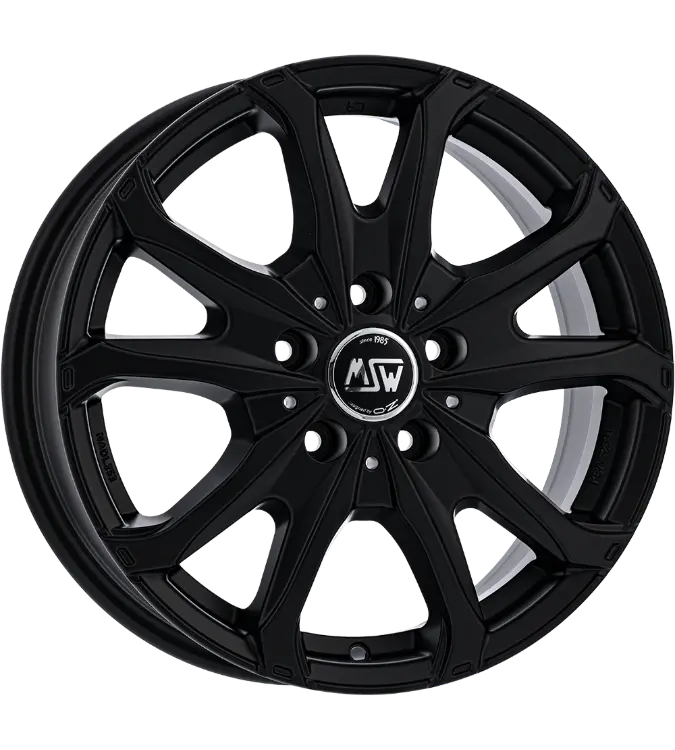 MSW 48 VAN Matt Black 7,50x18 5x108,00 ET45,00