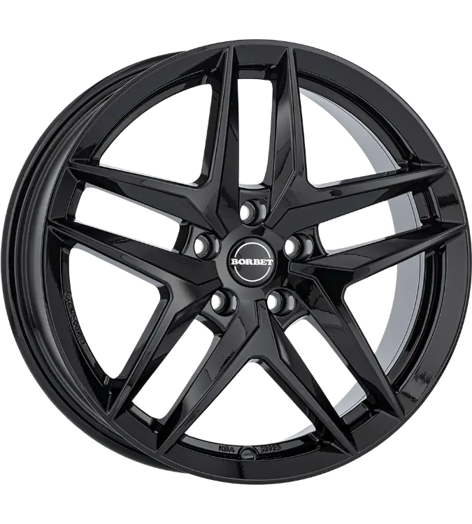 Borbet Z black glossy 7,50x17 5x112,00 ET38,00