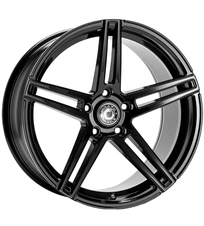WRATH WHEELS WF-1 Black Gloss 8,50x19 5x120,00 ET35,00