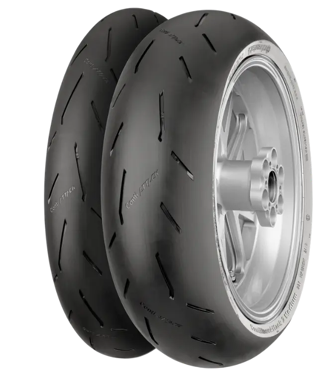Continental ContiRaceAttack 2 120/70ZR17 58 W Przód TL M/C Medium