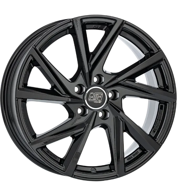 MSW 80-5 Gloss Black 8,00x18 5x112,00 ET44,00