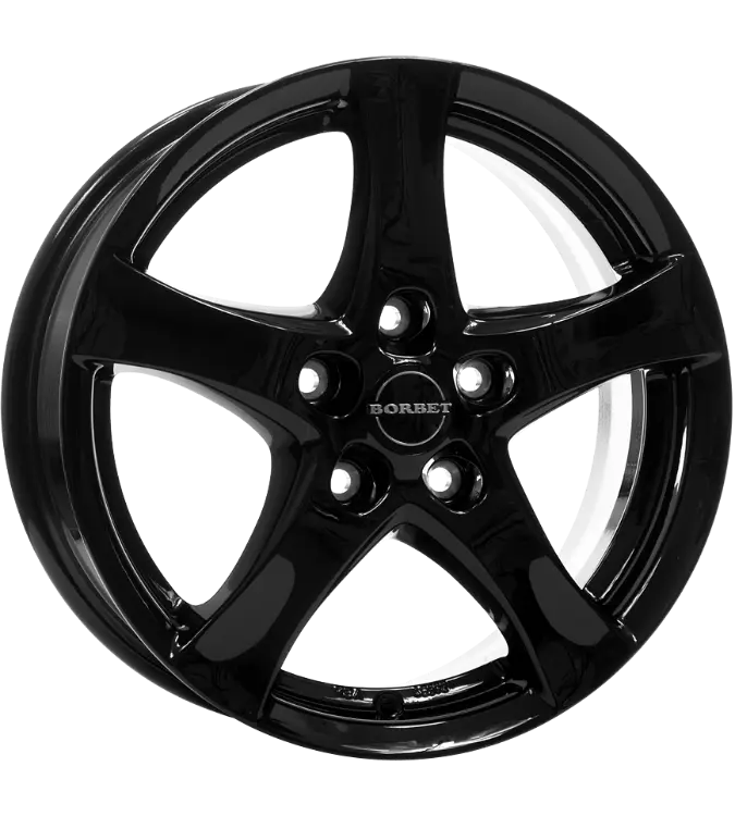 Borbet F black 6,50x16 5x115,00 ET38,00