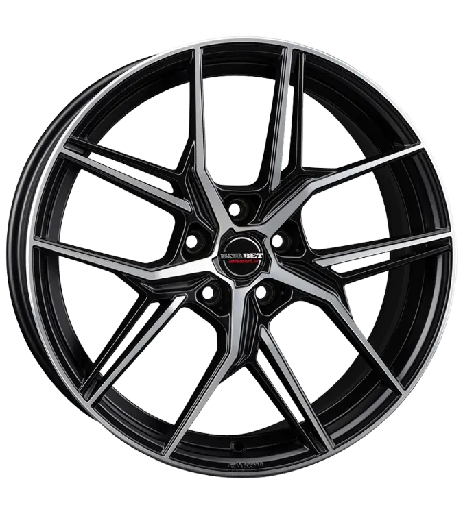Borbet QX black polished matt 8,00x19 5x112,00 ET44,00