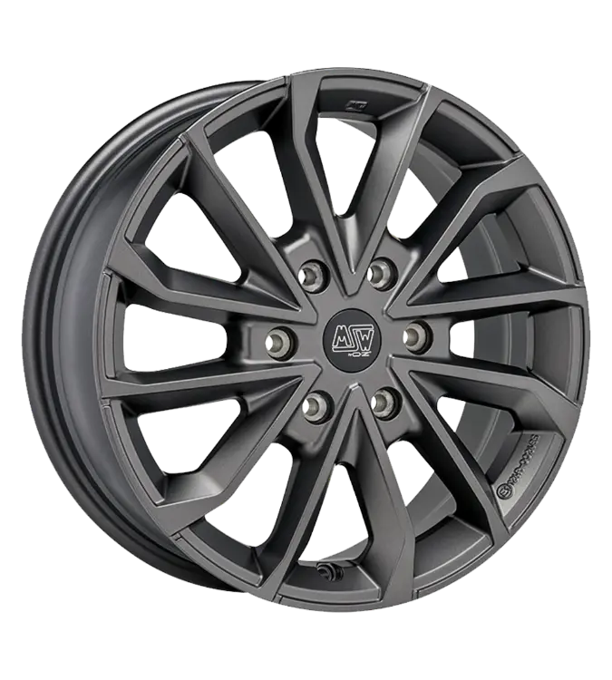 MSW 42 VAN Matt Dark Grey 6,50x17 6x130,00 ET54,00