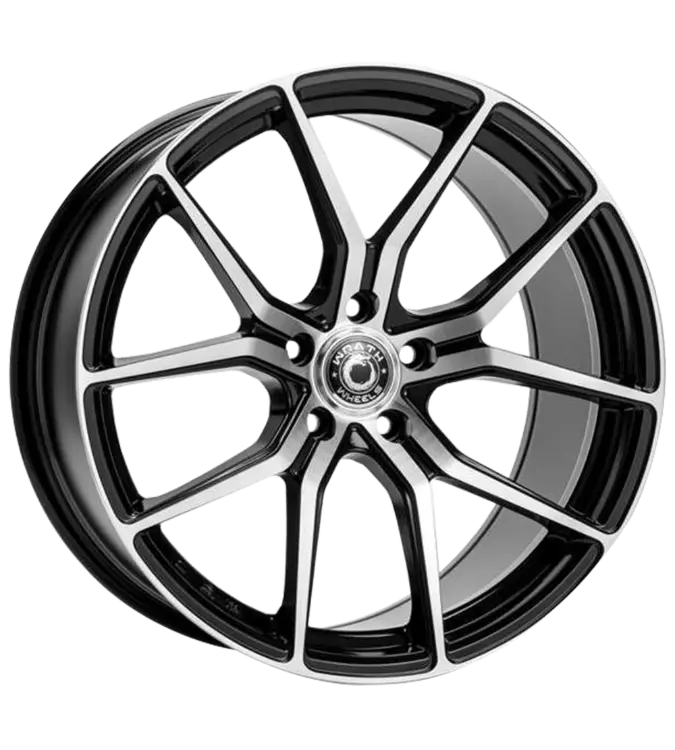 WRATH WHEELS WF-7 Black Polished 8,50x19 5x120,00 ET35,00