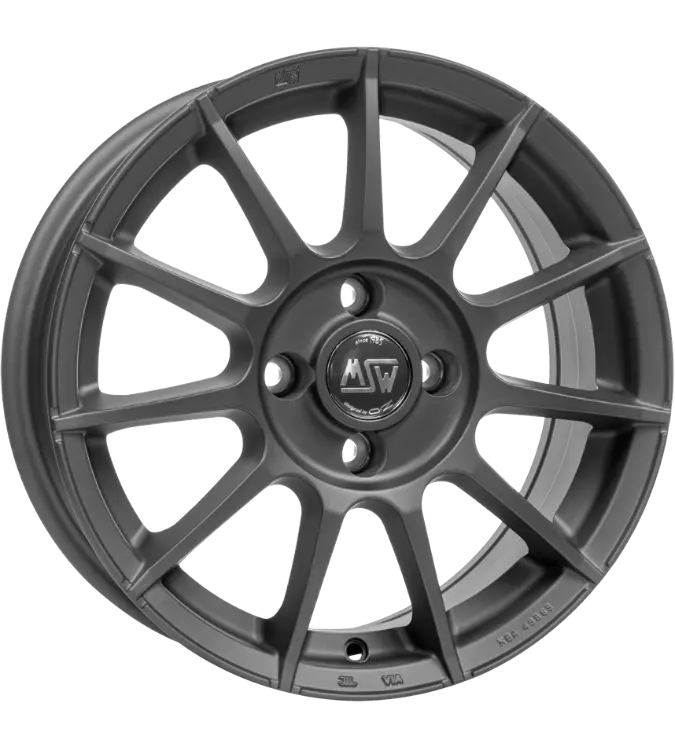 MSW 85 Gun metal 5,50x14 4x100,00 ET35,00