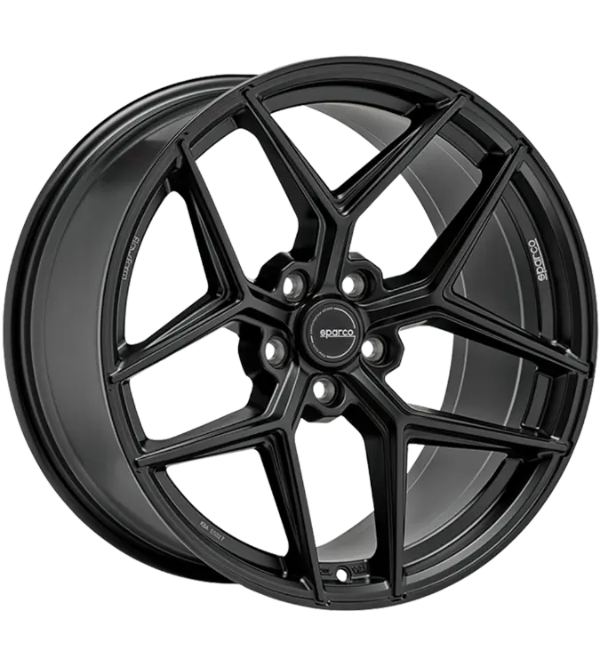 Sparco FF3 Matt Black 9,50x19 5x112,00 ET38,00