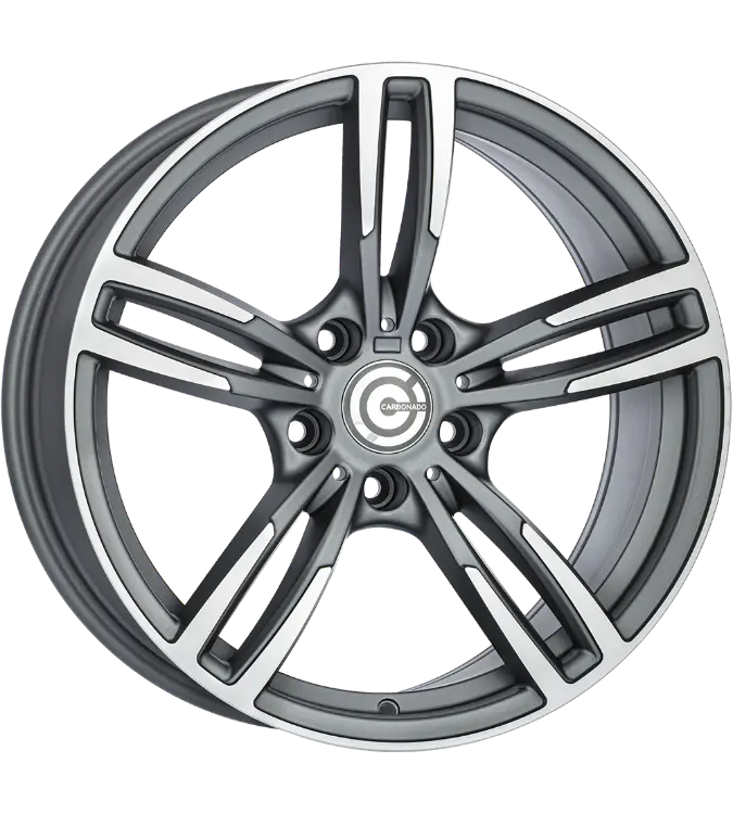 Carbonado Diamond Matt Anthracite Polished 8,50x18 5x120,00 ET20,00