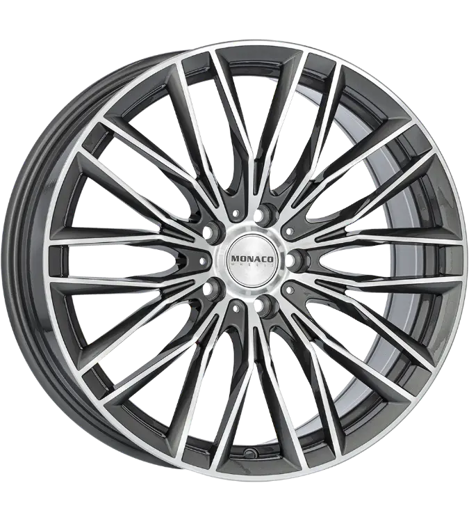 MONACO WHEELS Grand Prix 2 Anthracite 8,50x19 5x114,30 ET40,00