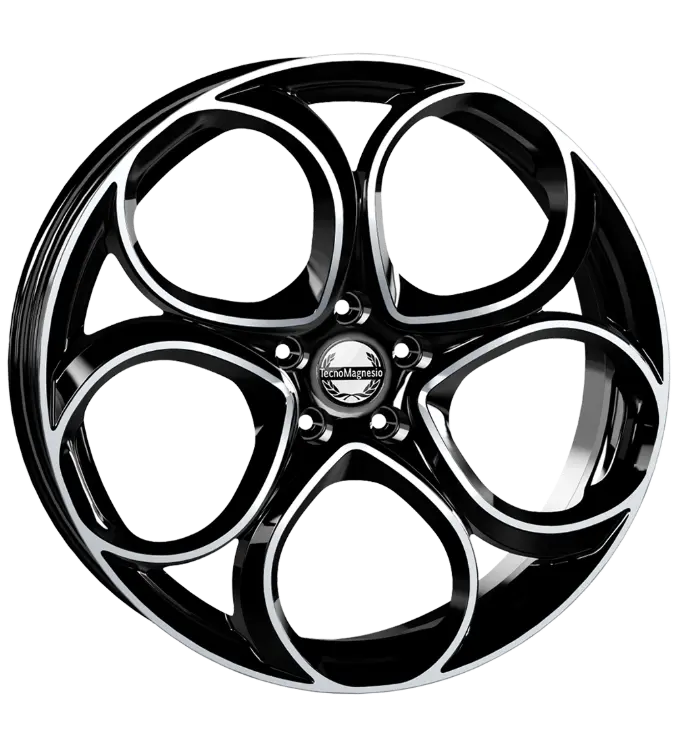 TecnoMagnesio Junior Black Polished 8,00x20 5x110,00 ET37,00