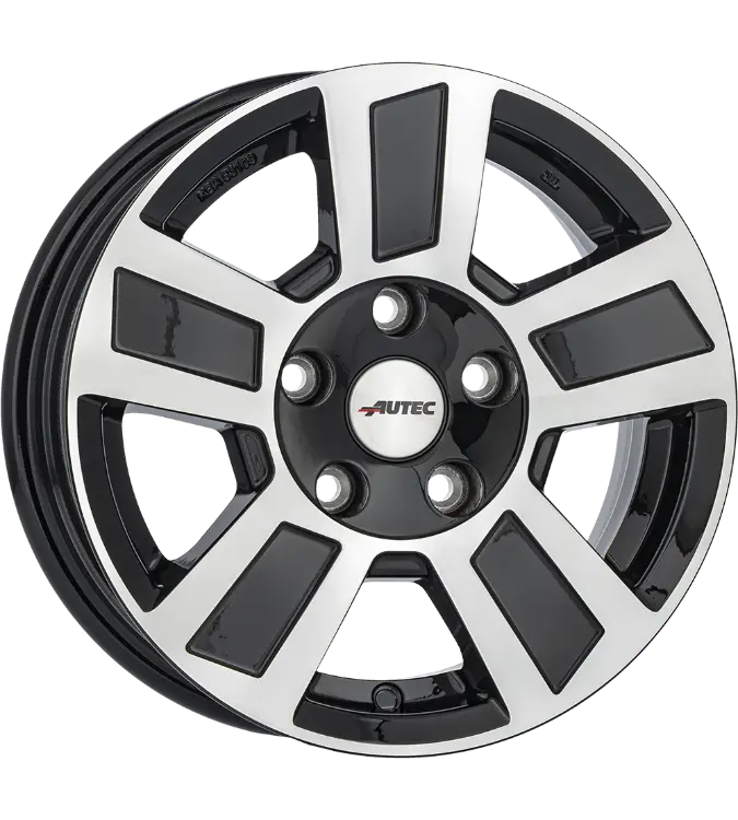 Autec Tigris Black Polished 6,00x17 5x112,00 ET30,00