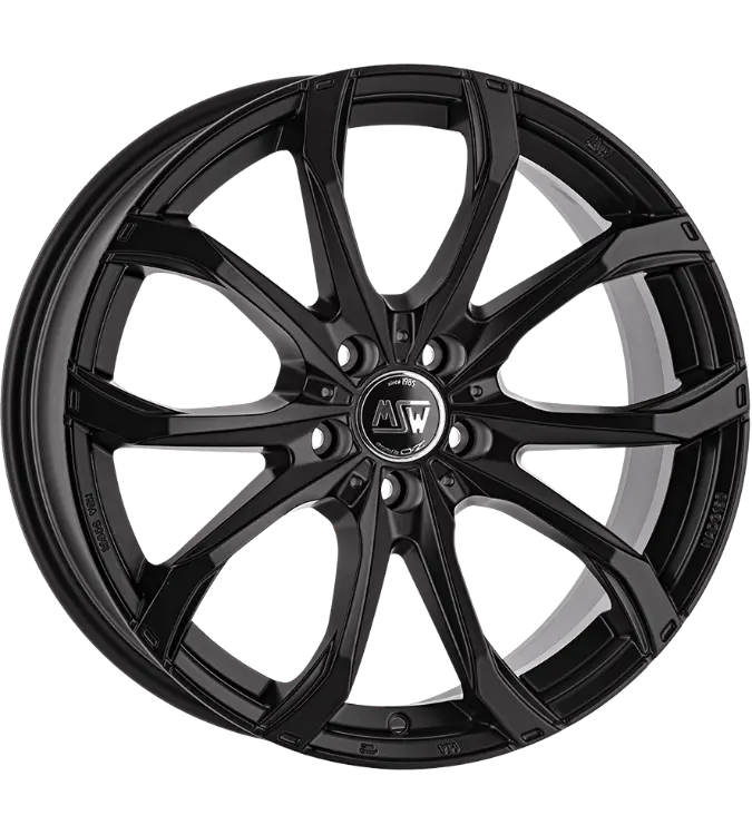 MSW 48 Matt Black 8,00x18 5x108,00 ET50,00