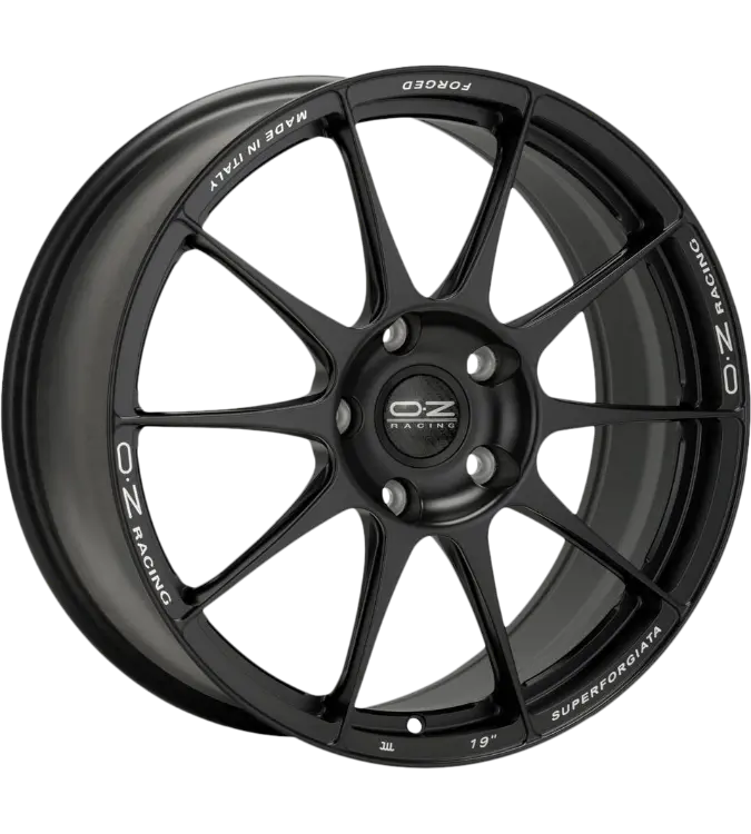 OZ SUPERFORGIATA - MATT BLACK 8,50x19 5x112,00 ET40,00