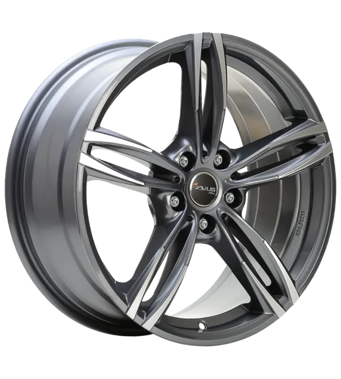 AVUS Racing AF15 - Anthracite Polished 8,00x18 5x112,00 ET30,00