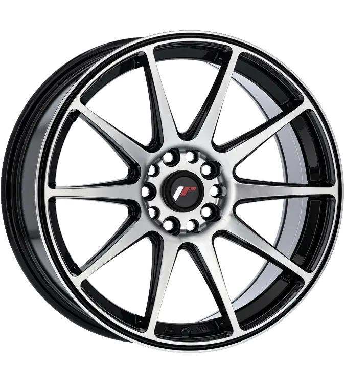 JR Wheels JR11 Black Machined 8,50x18 5x100,00 / 5x108,00 ET35,00