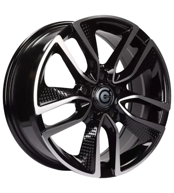 Carbonado Force Black Polished 6,50x15 5x114,30 ET38,00