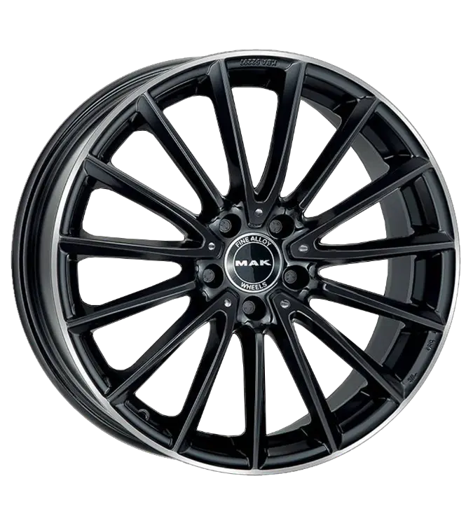 MAK Komet Black Lip Mirror 9,00x19 5x112,00 ET50,00