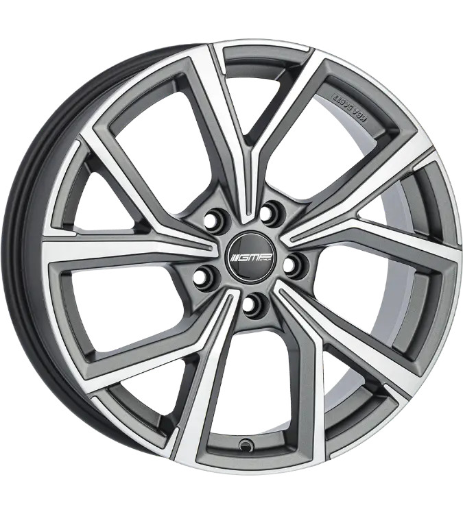 GMP Italia MENTOR Matt Anthracite Diamond 7,00x17 5x114,30 ET45,00
