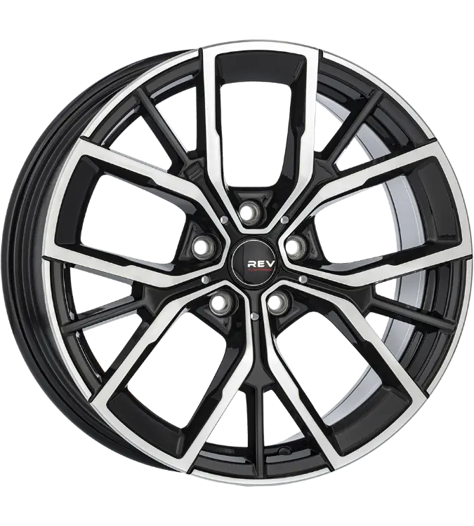 REVATIVO Arcy FF Black Polished 8,00x18 5x112,00 ET35,00