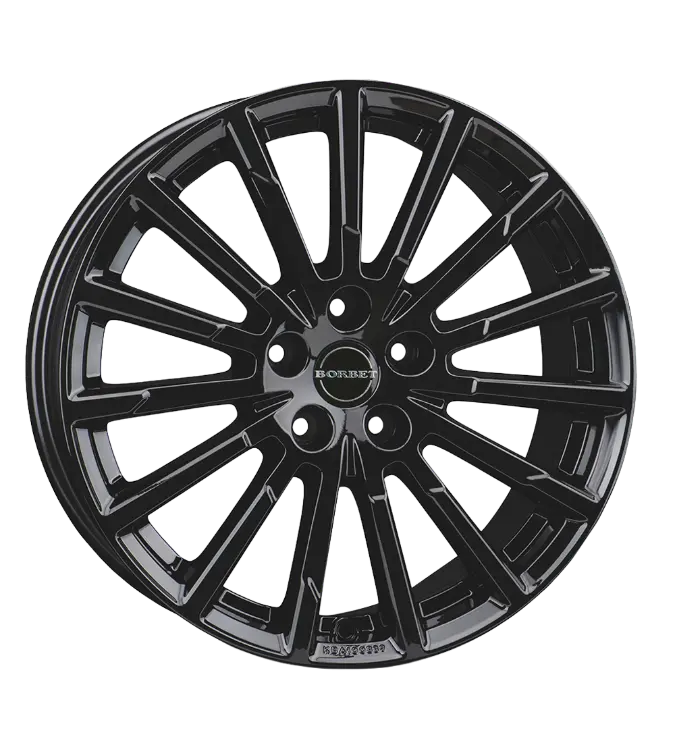 Borbet BX15 black glossy 8,00x19 5x108,00 ET45,00