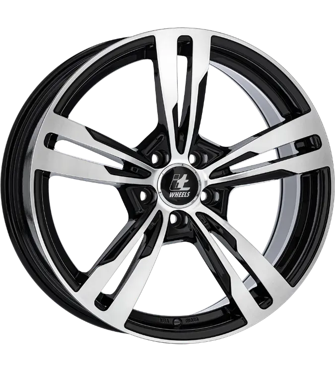 itWHEELS Anna Black Polished 8,50x19 5x112,00 ET35,00