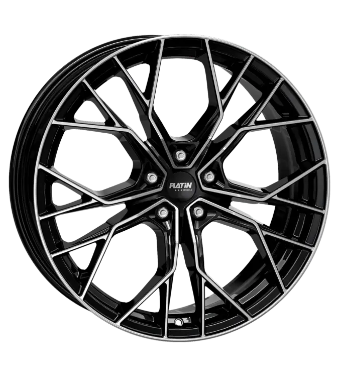 PLATIN Wheels P 118 Black Polished 8,00x18 5x112,00 ET30,00