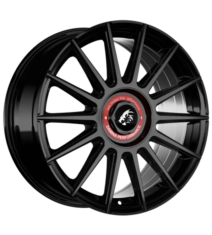 Damina Performance DM09 Black Red 8,00x18 5x112,00 / 5x120,00 ET35,00