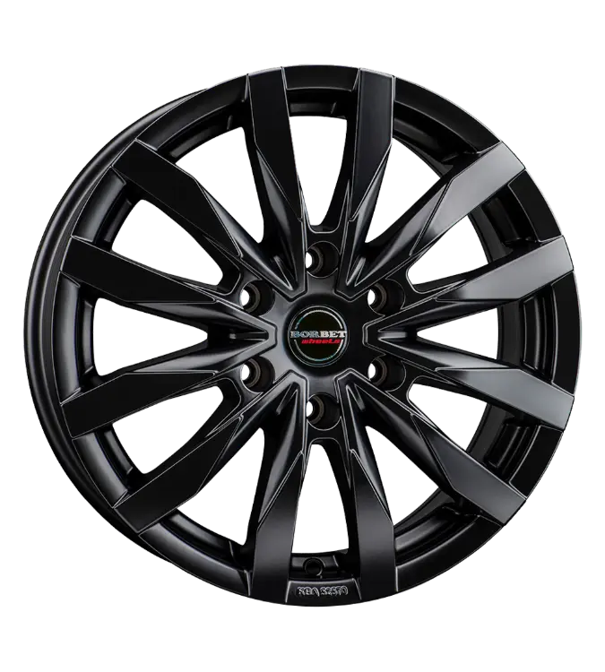 Borbet CW6 black matt 7,50x18 6x130,00 ET47,00