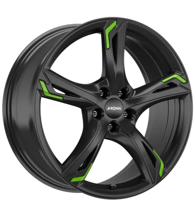 Ronal R62 Jetblack Green 8,00x19 5x112,00 ET30,00