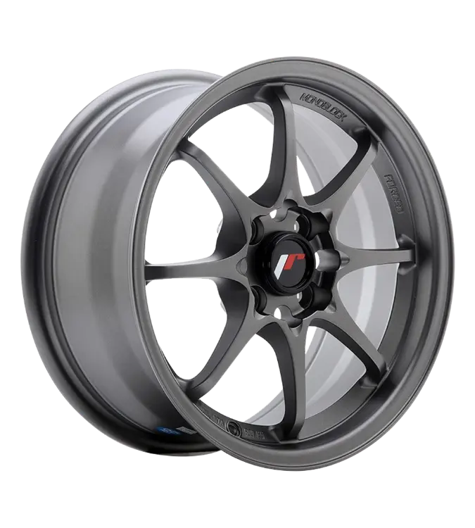 JR Wheels JR5 Matt Gun Metal 7,00x17 4x100,00 ET38,00