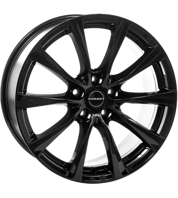 Borbet RE black glossy 8,00x18 5x112,00 ET48,00
