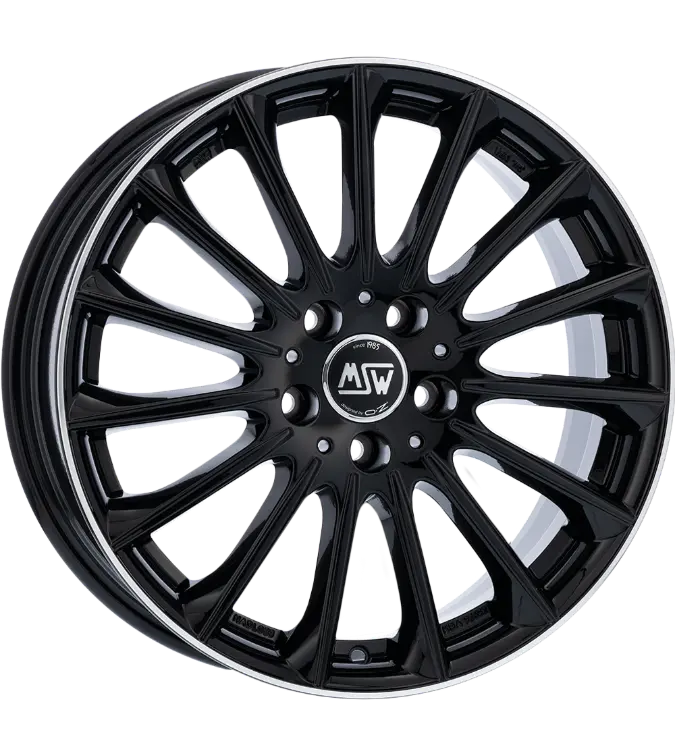 MSW 30 Gloss Black Diamond Lip 8,50x20 5x112,00 ET40,00