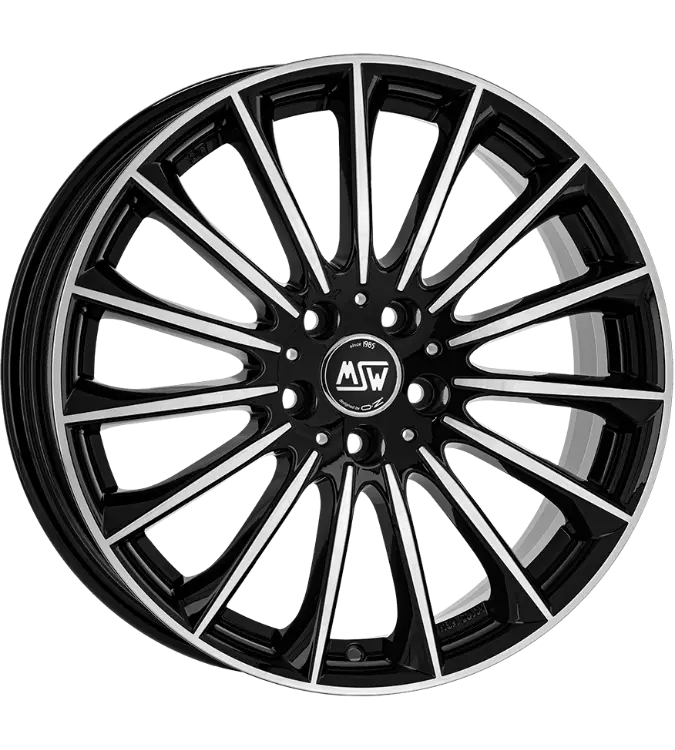 MSW 30 Black Polished 9,50x20 5x112,00 ET22,00