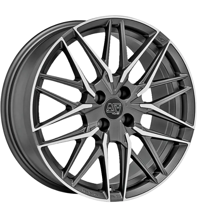 MSW 50-4 Grey Polished 7,50x18 4x100,00 ET35,00