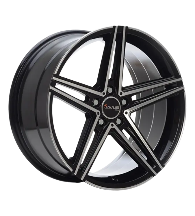 AVUS Racing AC-515K - Black Polished 9,50x19 5x112,00 ET45,00