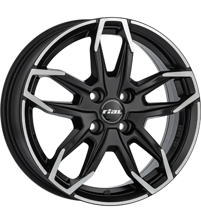 RIAL Lucca Black 6,50x17 4x100,00 ET49,00